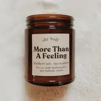 More Than a Feeling Soy Candle - Blackberry & Raspberry